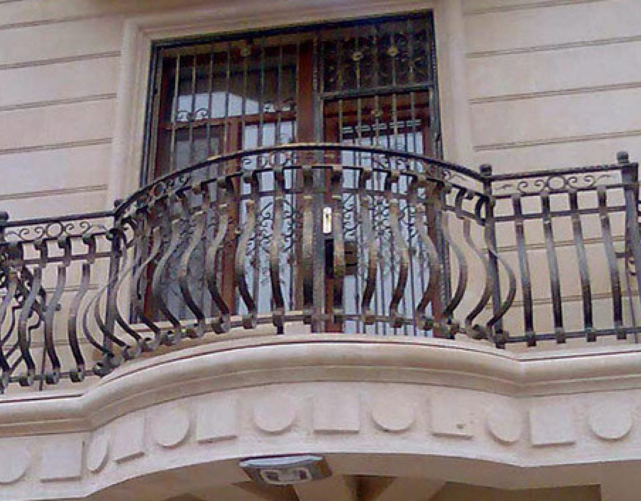 Кованый балкон КБ-001