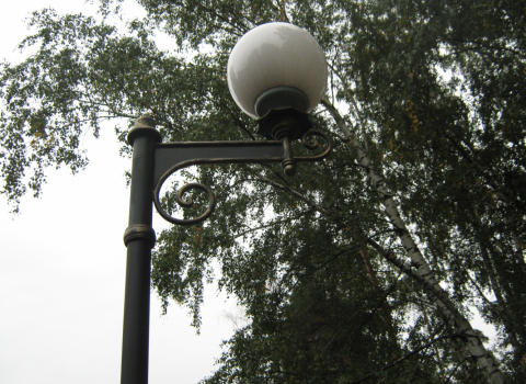 Кованый фонарь для улицы и парка КСФ-083